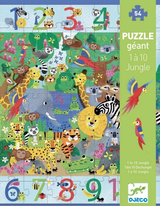 Puzzle Džungle 54 dielikov od Djeco