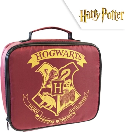 Harry Potter desiatová taška bordová s logom Hogwarts - 1 kus