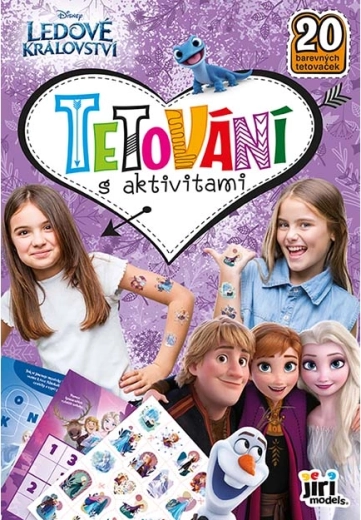 Ľadové kráľovstvo: tetovanie s aktivitami