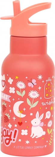A Little Lovely Company nerezová fľaša na pitie 350 ml – Zábava