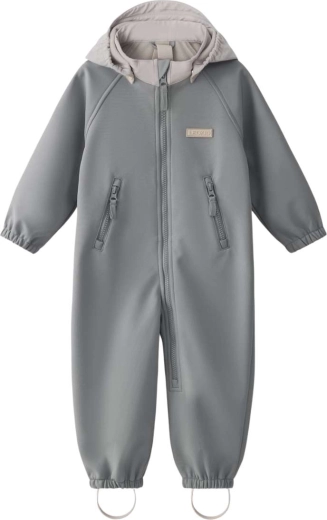 Softshellová kombinéza Leokid Lilo limestone (veľkosť 98)