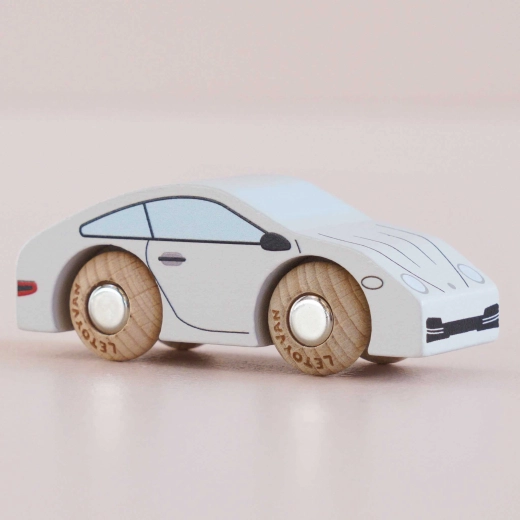 Le Toy Van drevené športové autíčko GT90 Poppy