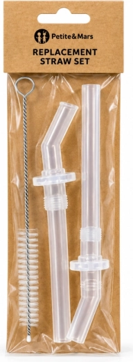 PETITE&MARS Súprava náhradných slamiek pre termosku 350 ml