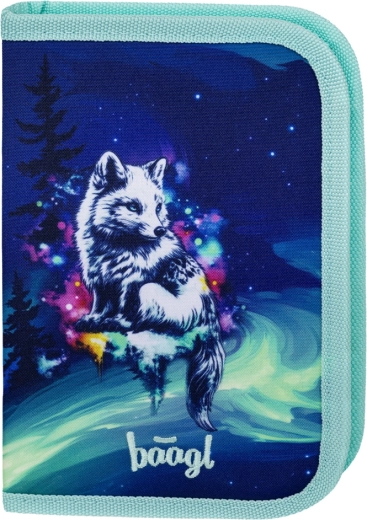 Školský peračník jednoposchodový BAAGL Aurora GRS