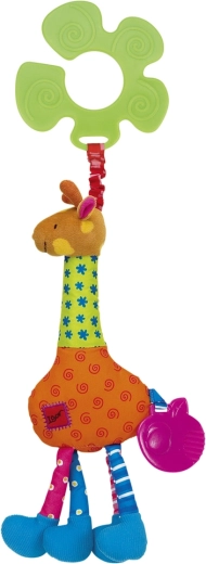 K’s Kids závesná žirafa Igor s krúžkom na kočík - 1 kus