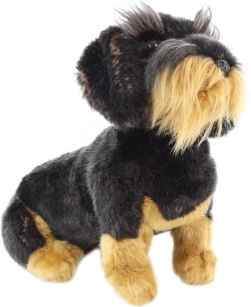 Plyšový jazvečík s vôdzkou 29 cm