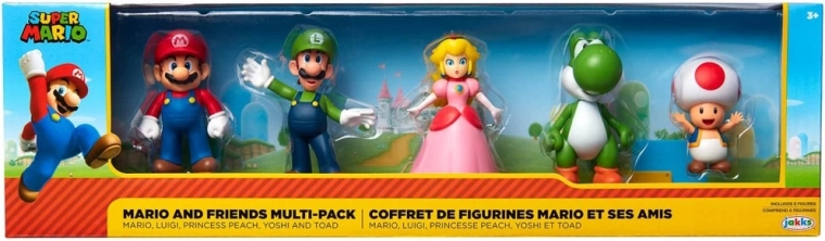 Figúrky Mario a jeho priatelia multipack