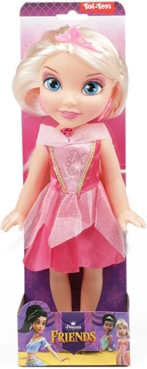 Toi Toys Princess Friends bábika ružová 30 cm