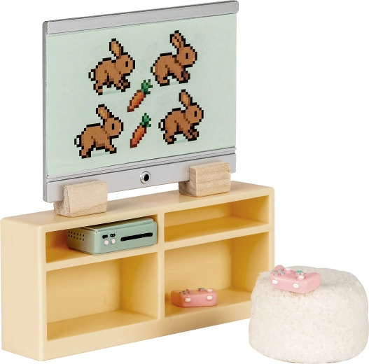Lundby súprava RTV nábytku s televízorom pre domček pre bábiky