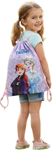 Detský vak na chrbát Frozen II fialový 40 × 35 cm