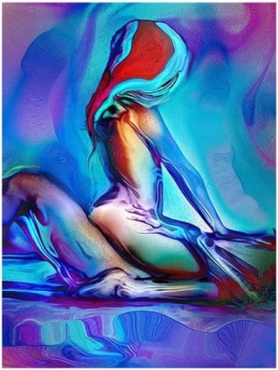 Diamantové maľovanie Milenci 30 × 40 cm