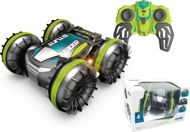 RC obojživelný auto 1:18 – zelené