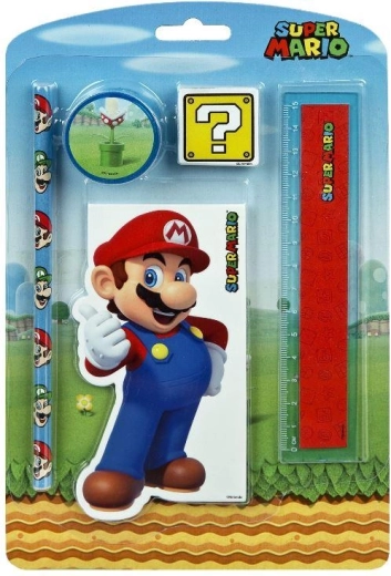 Písacia sada Super Mario – 5 dielov