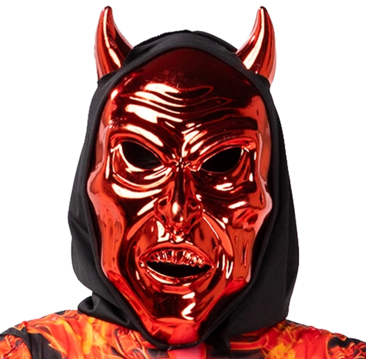 Detská maska čert