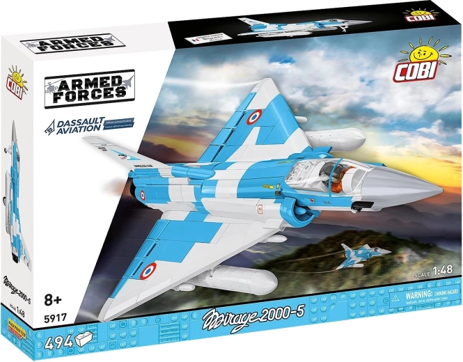 Stavebnica lietadla Dassault Mirage 2000-5 v mierke 1:48