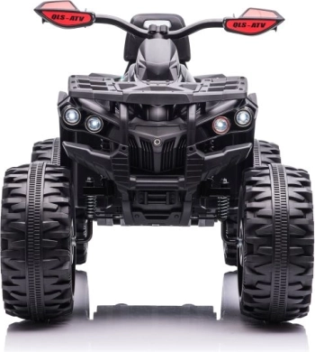 Detská elektrická štvorkolka, čierna