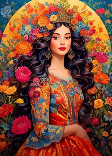 Puzzle Kvetinová múza 500 dielikov BLUEBIRD