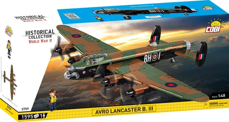 Cobi Avro Lancaster B. III stavebnica lietadla 1:48