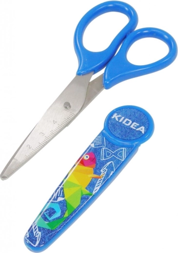 Detské nožnice Kidea s puzdrom 13 cm