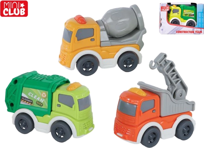 Mini Club stavebné vozidlo pre najmenších – mix variantov