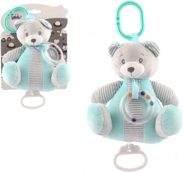 Natáčací plyšový medvedík s upokojujúcou melódiou