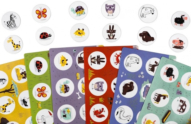 Captain Smart - Detská hra Loto: Zvieratá