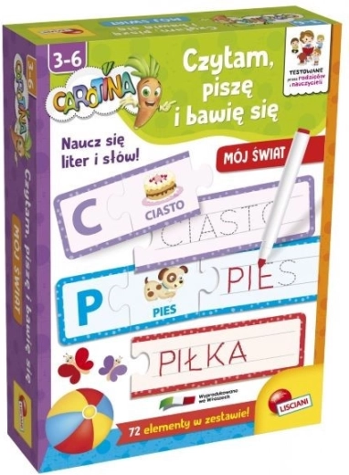 Carotina Učím sa čítať a písať – Môj svet