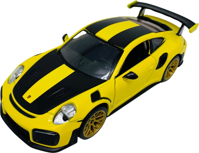 Kovový model auta 1:32 Porsche 911 GT2 RS so svetlami a zvukmi