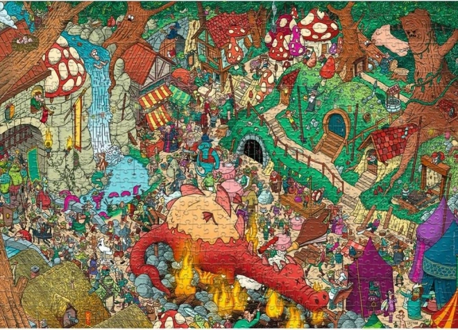 Heye Puzzle Krajina fantázie 1000 dielikov