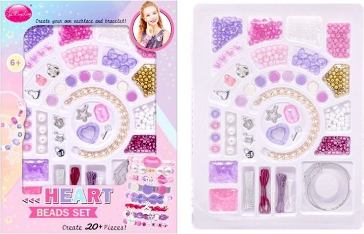 Farebné koráliky na výrobu náramkov pre deti