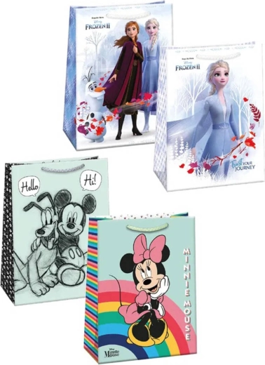 Darčeková taška Argus Frozen 2 / Minnie / Mickey 29 × 38 cm - 1 kus
