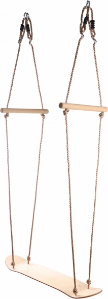 Drevená hojdačka Skateboard pre deti