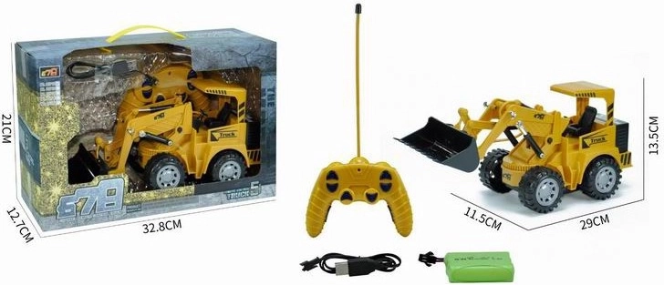 RC stavebný nakladač na diaľkové ovládanie
