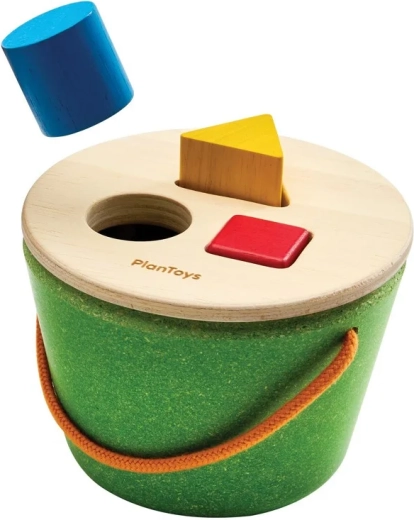 PlanToys vkladací box s tvarmi