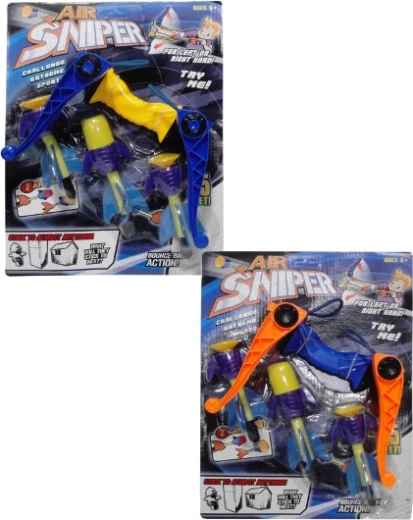 Plastová kuša pre deti s 3 bezpečnými nábojmi