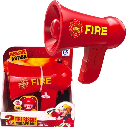 Hasičský megafón pre deti