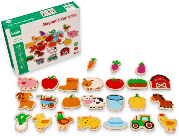 Magnety Farma - Sada 24 ks