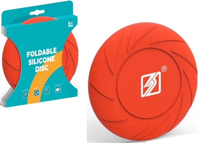 Silikónový lietajúci disk frisbee
