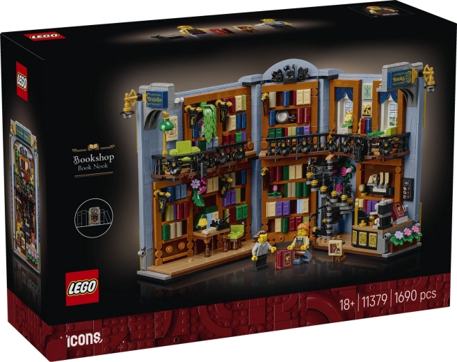 LEGO Icons Book nook: kníhkupectvo