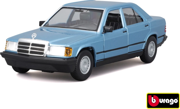 Kovový model auta 1:24 MERCEDES-BENZ 190 E – Diamond Blue