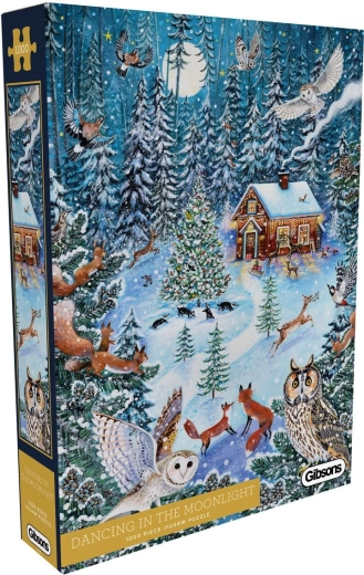 Gibsons puzzle Tanec v mesačnom svite 1000 dielikov