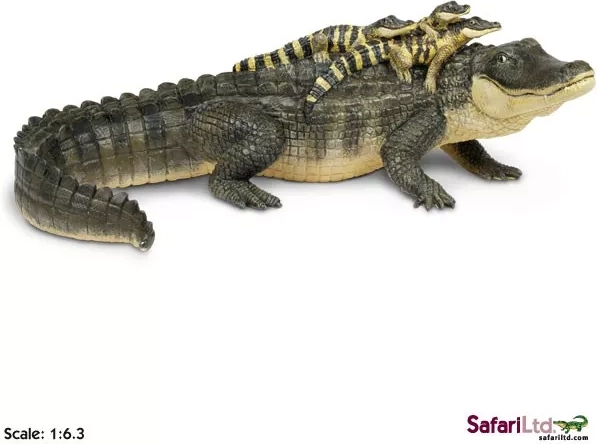 Safari Ltd. aligátor s mláďatami