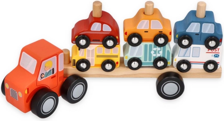 Adam Toys veľká odťahovka s autíčkami