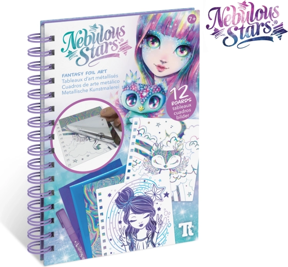 Nebulous Stars fantasy tvorenie s fóliou – sada kreatívnych obrázkov