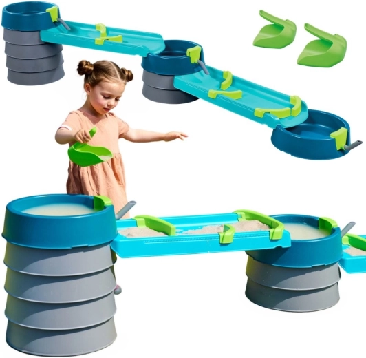 AquaPlay Mudway Flow vodná dráha s 29 dielmi