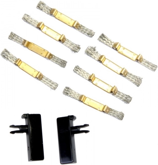 Kontaktné kefky a vodiace lišty pre autá Evolution