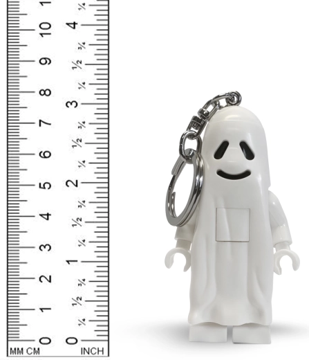 LEGO Classic prívesok na kľúče Ghost s baterkou - 1 kus