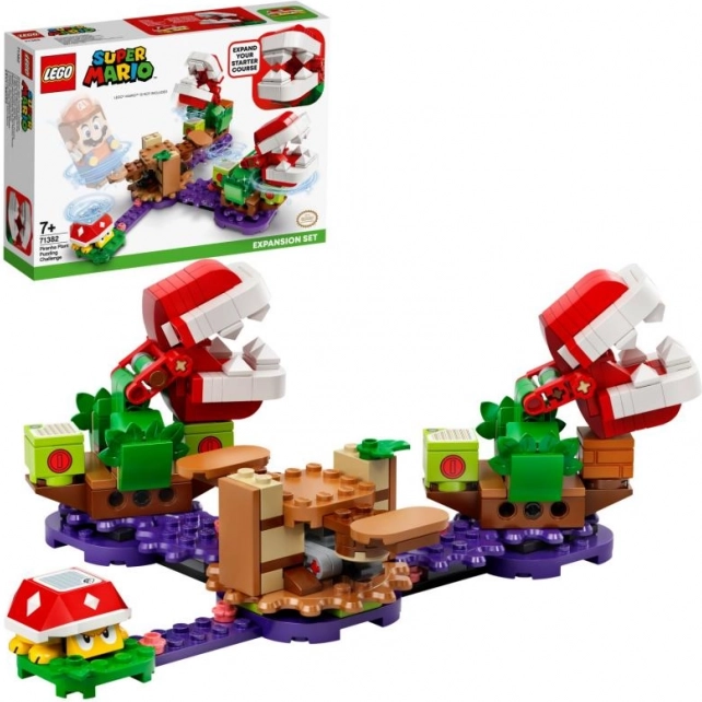 Hlavolam s Rastlinou Piraňa - Rozširujúci Set LEGO Super Mario