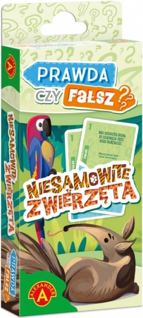 Pravda alebo lož? Úžasné zvieratá – vzdelávacia hra ALEXANDER