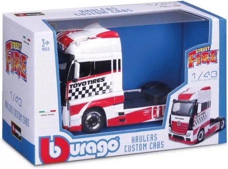 Bburago Street Fire ťahač Toyo Tires v mierke 1:43